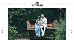 Desktop Screenshot of nmhweddings.com